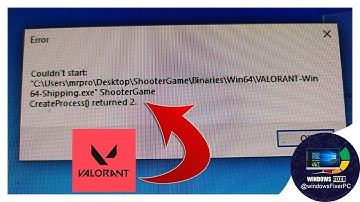 FIX VALORANT: Troubleshooting Valorant Error: 