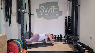 Front Plank Cable Row