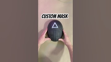 Transforming a Squid Game Mask into Mario Style! #diy #art #mario #nintendo #cosplay #mask