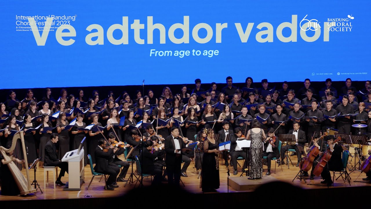 [2. Ve Adthdor Vador] Studio Cantorum Choir Bandung & Orchestra - Jubilate Deo by Dan Forrest