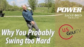 Andy North: Most Amateurs Swing Harder Than They Need! screenshot 5