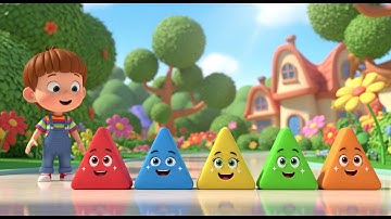 Tap the Triangle That Wiggles | Best Nursery Rhymes and Kids Songs Collection