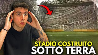 HO VISTO una PARTITA in uno STADIO SOTTO TERRA!!🏟️😱