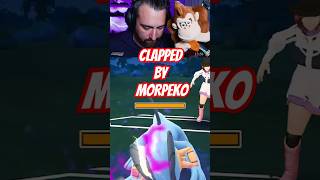 CLAPPED by Morpeko 👏🏼 #pokemongo #getrekt #shorts #gobattleleague #morpeko