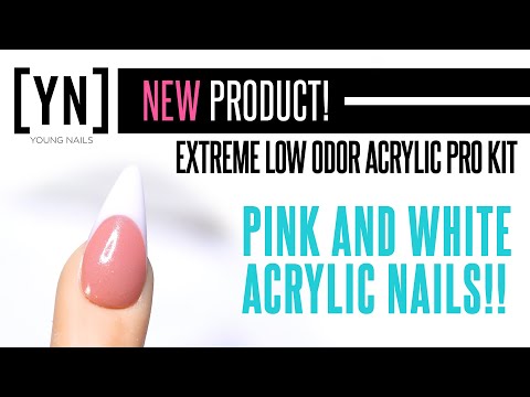 How to Create pink and white acrylic nails « Nails & Manicure