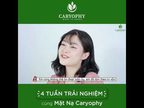 Mặt Nạ Trị Mụn Caryophy - Trị Mụn Ẩn Da Nhạy Cảm Mụn Đầu Đen cho Các Nàng