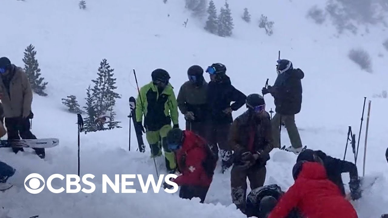 Avalanche kills 1 at California ski resort - YouTube