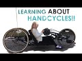Learning About My Dad's Handcycle