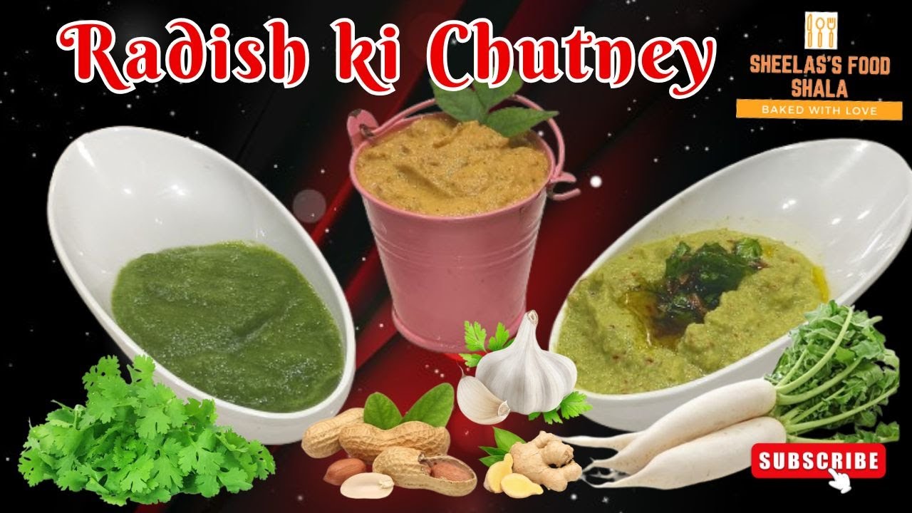 3-in-1 Mooli Ki Chutney 🌶️ | South Indian, Rajasthani & Simple Style | Super EASY Recipe