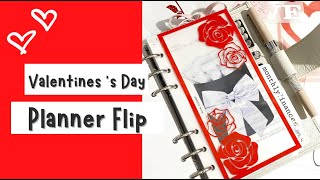 Valentine’s Day Inspiration | Moterm Personal Size Planner Flip