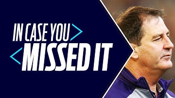 Why was Ross on the floss: In Case You Missed It | Round 11, 2018 | AFL