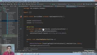 Android Practical 30 Using Services Part 3