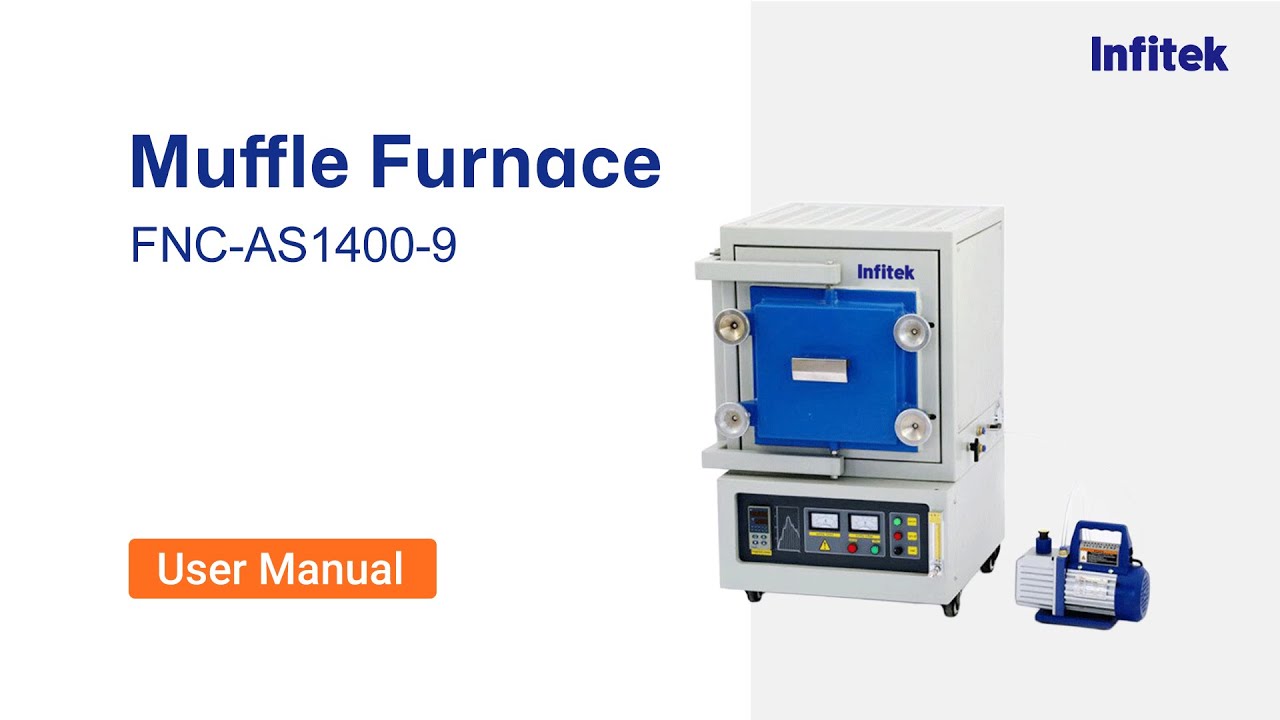 Muffle Furnace, 1400°C High Temp, FNC-AS1400 Series - Infitek
