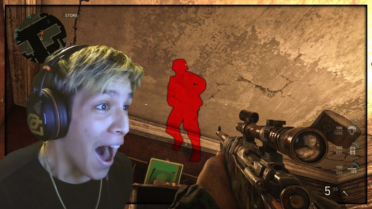 I CAN SEE THRU WALLS...