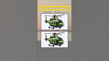 ✨ Spot the Difference  Cute Helicopter Challenge 🚁 | Can You Find It? 🔍