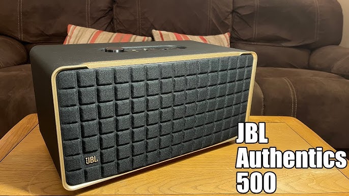 JBL Authentics 500 Portable Bluetooth Speaker with WiFi - Black