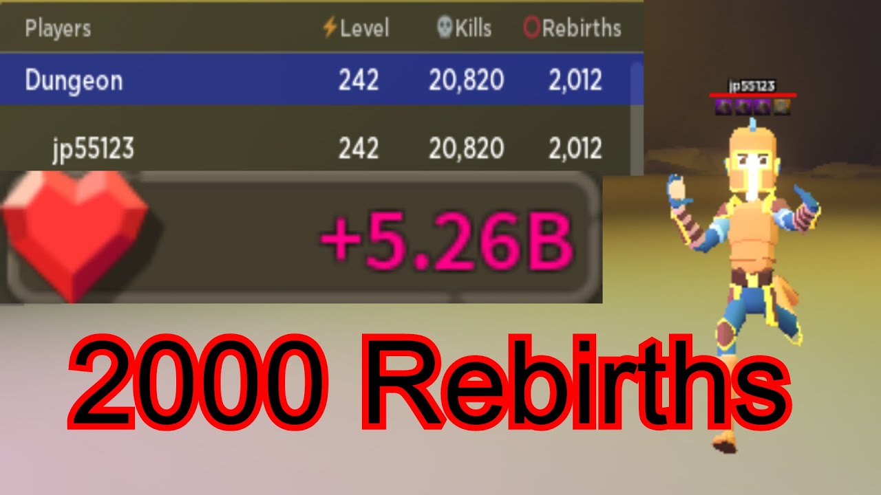 Giant Simulator 2 THOUSAND REBITHS Billions Of Soul Gems Fastest Way To Rebirth On Giant 