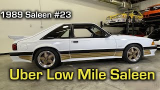 Less Than 5,000 Mile 1989 Saleen