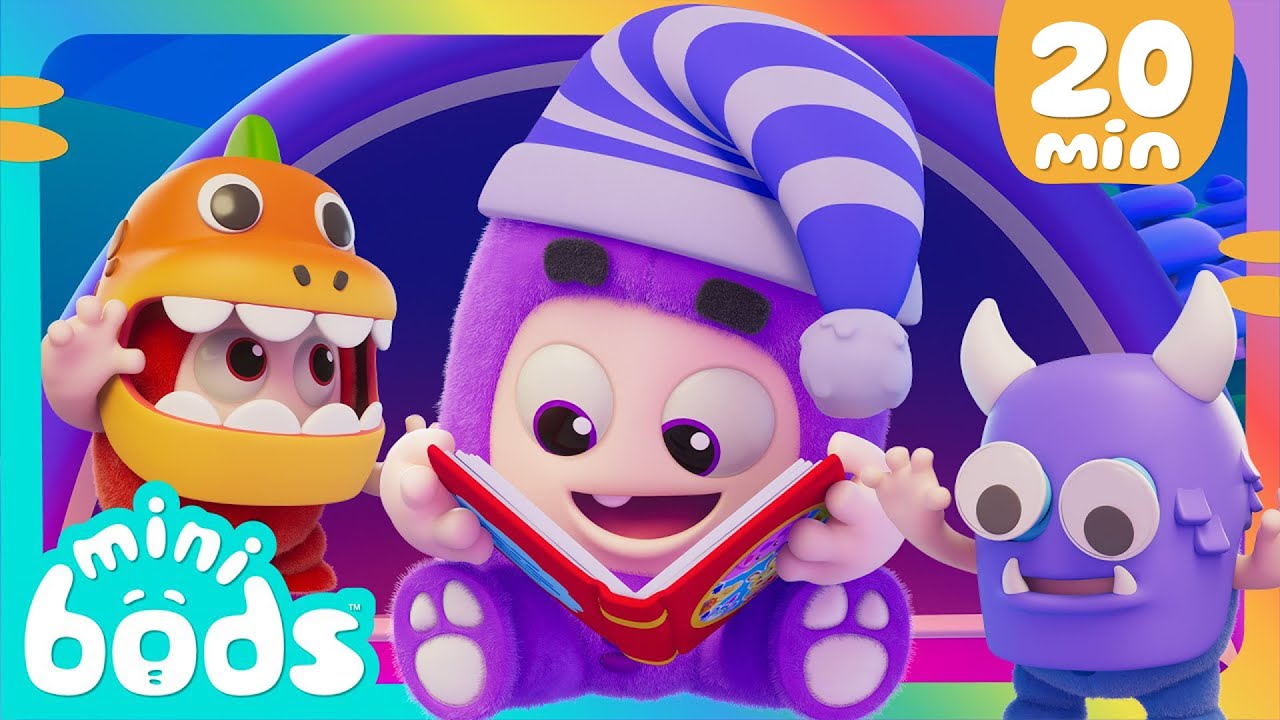 A Real Page Turner! 📖 | Minibods | Preschool Cartoons
