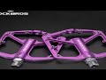 A must-have product! ROCKBROS Bike Pedals Aluminum Alloy Anti-slip Bicycle Pedals Ultralight Seale