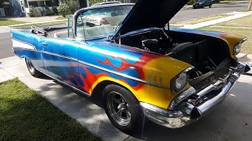 57 Chevy power steering conversion, video 1