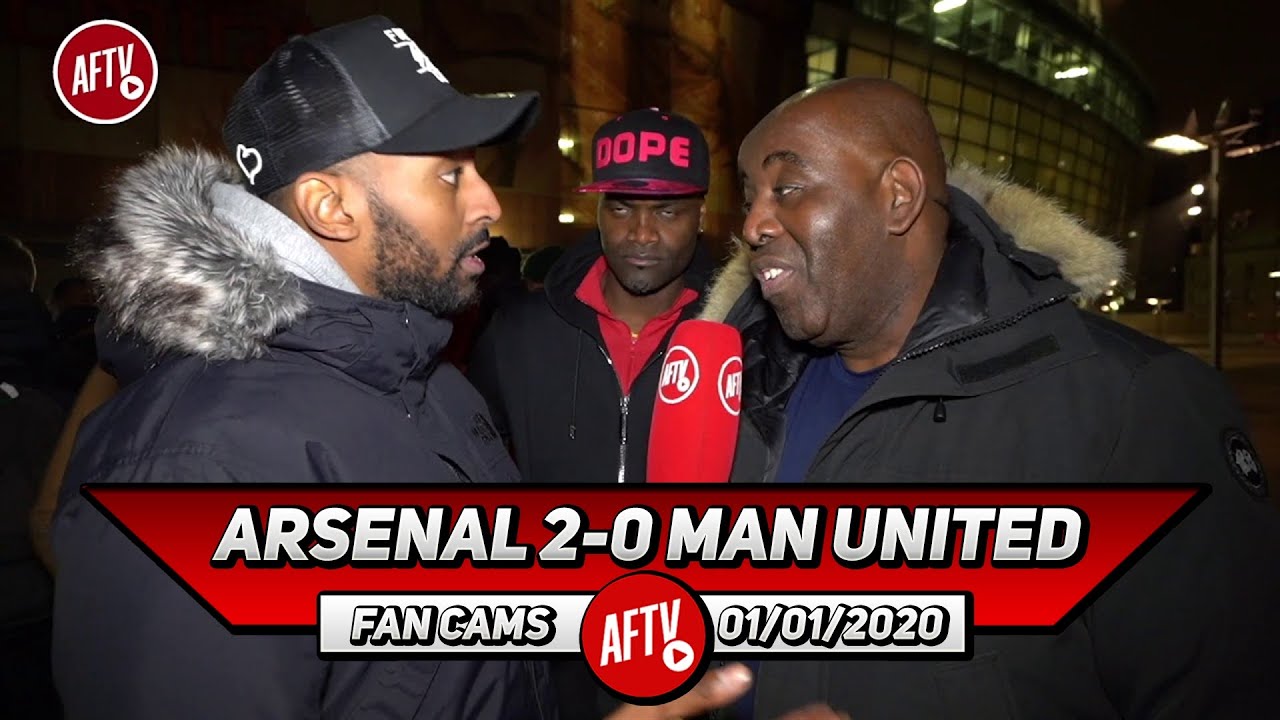 Arsenal 2-0 Man United | Arteta Can't Work Miracles! We'll Finish Above You! (Flex - United Stand)