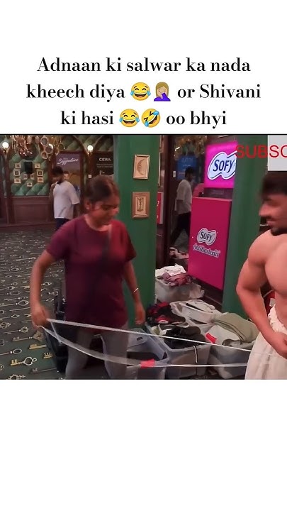 Adnaan Ki Salwar Ka Nada Kheech Diya Or Shivani Hi Hasi ott bigboss adnaan-ki-salwar-ka-nada-kheech-diya-or-shivani-hi-hasi-ott-bigboss