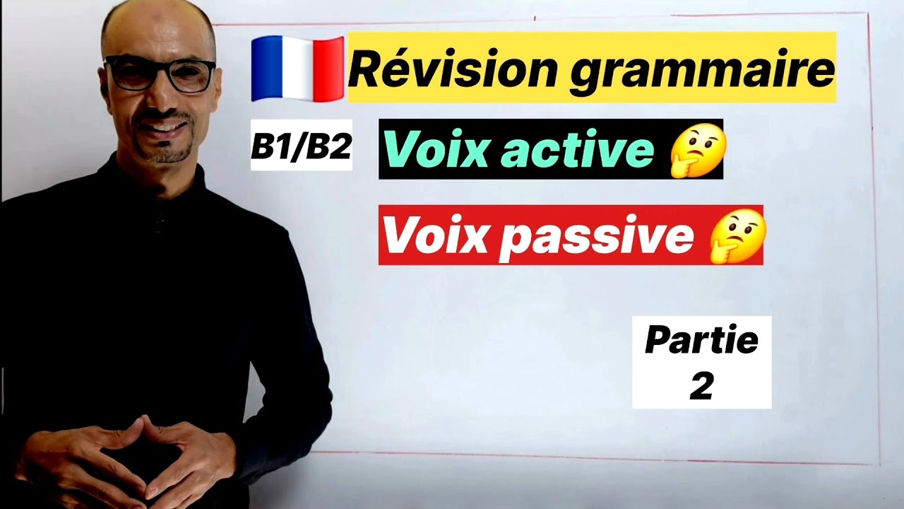 ✅ Voix passive au passé composé : l’exemple qui débloque tout !