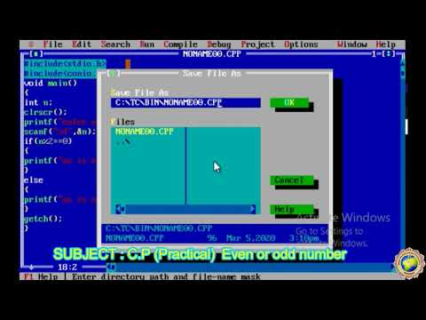PRACTICAL-12 ...PROGRAM TO FIND WHETHER GIVEN NO IS EVEN OR ODD