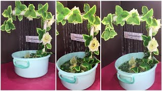 Rain Fountain DIY - How to make a Beautiful Rainfall Fountain at Home (Indoor Fountain) (Tabletop)
