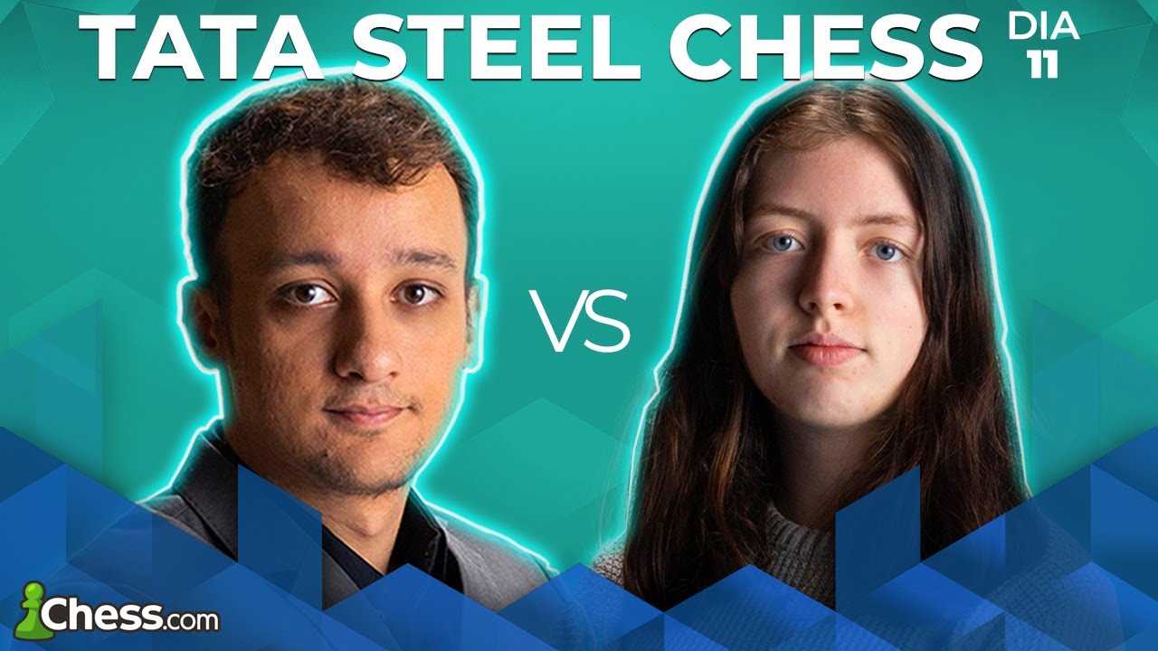 Tata Steel - R1: Ding e Abdusattorov vencem; Supi empata de Negras