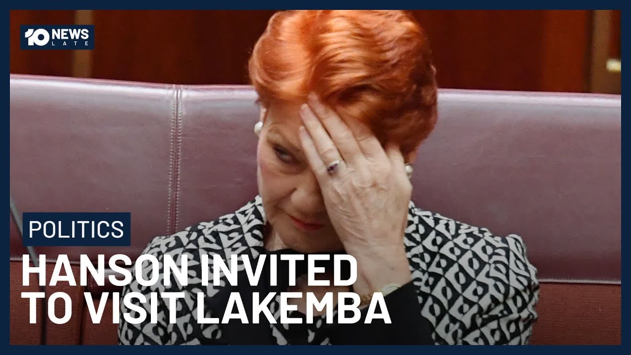 Pauline Hanson Invited To Visit Lakemba After Calling It ‘Unsafe’ | 10 News