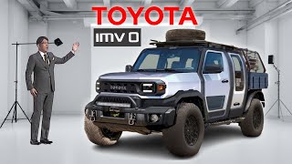 Toyota IMV 0 Customizable Pickup Truck Revealed