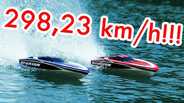 Rc Speed Boat -  298,23 km/h!!!