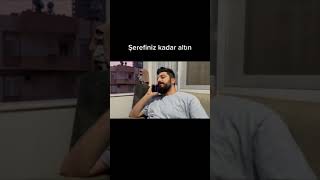 röportaj adam son video Şerefiniz kadar altın takın