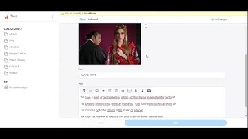Astro cms  - Tina headless jamstack cms
