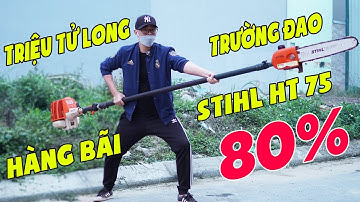 Máy Cắt Cành Trên Cao STIHL HT75 Tình Trang 80% Giá Chỉ Bằng 25% So Với Mua Mới