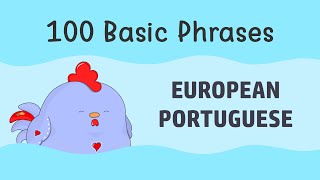 100 PHRASES in Portuguese for Beginners || Self-Study European Portuguese [ENG/PT] screenshot 4