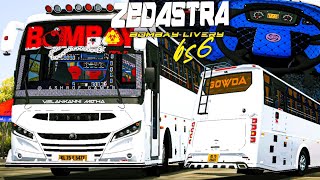 New Bombay Livery For Lionking Zedastra Bs6 Mod For Bussid New Bus Mod For Bussid