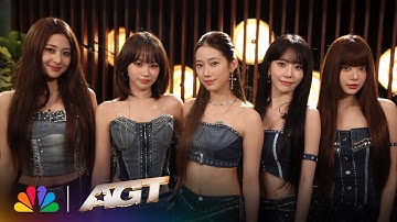 LE SSERAFIM Performs "Pearlies (My oyster is the world)" | AGT Music Room