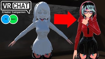 How to setup materials and textures after exporting from Blender | VRChat avatar unity tutorial