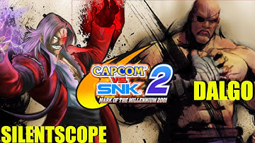 Capcom vs SNK 2 - SILENTSCOPE vs DALGO (CVS2) pt 1