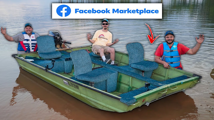 I Bought The WORLD's BIGGEST JON Boat Off Facebook Marketplace!! (BIG FISH!!)