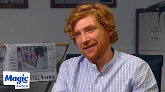 "About Time Really Matters To Me" | Domhnall Gleeson On His New Show The Paper