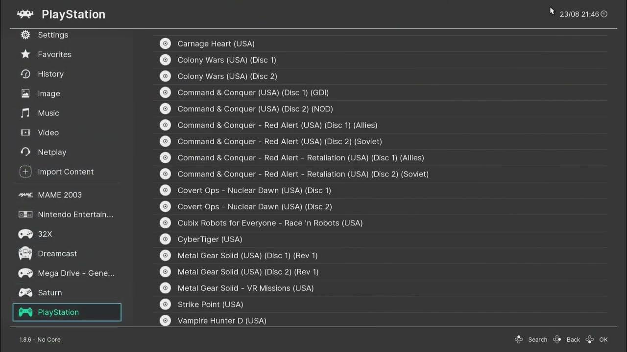 Retroarch Delete Emulator Playlists YouTube