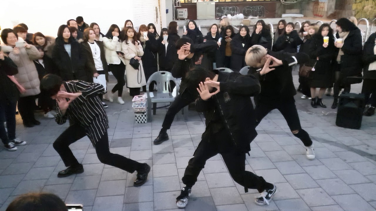 언노운(Unknown)/ 전야(The Eve) - EXO(엑소) 20200114 홍대버스킹