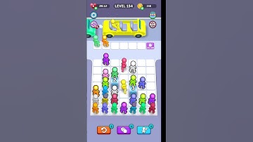 New Update Bus Jam Game #154  #android #ios #shortsfeed #viralshort #youtubeshorts #busgames