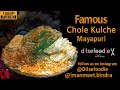 Trending streetfood famous chole kulche in mayapuri