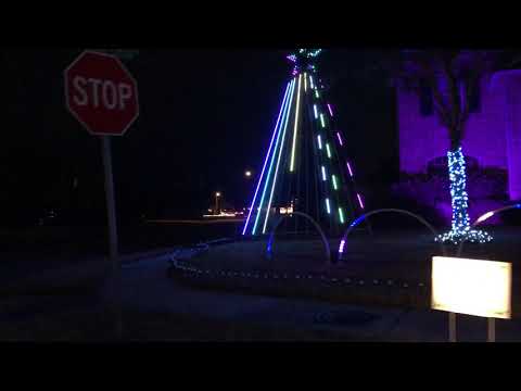 Video: Texas Holiday Light Displays pentru turneu în luna decembrie