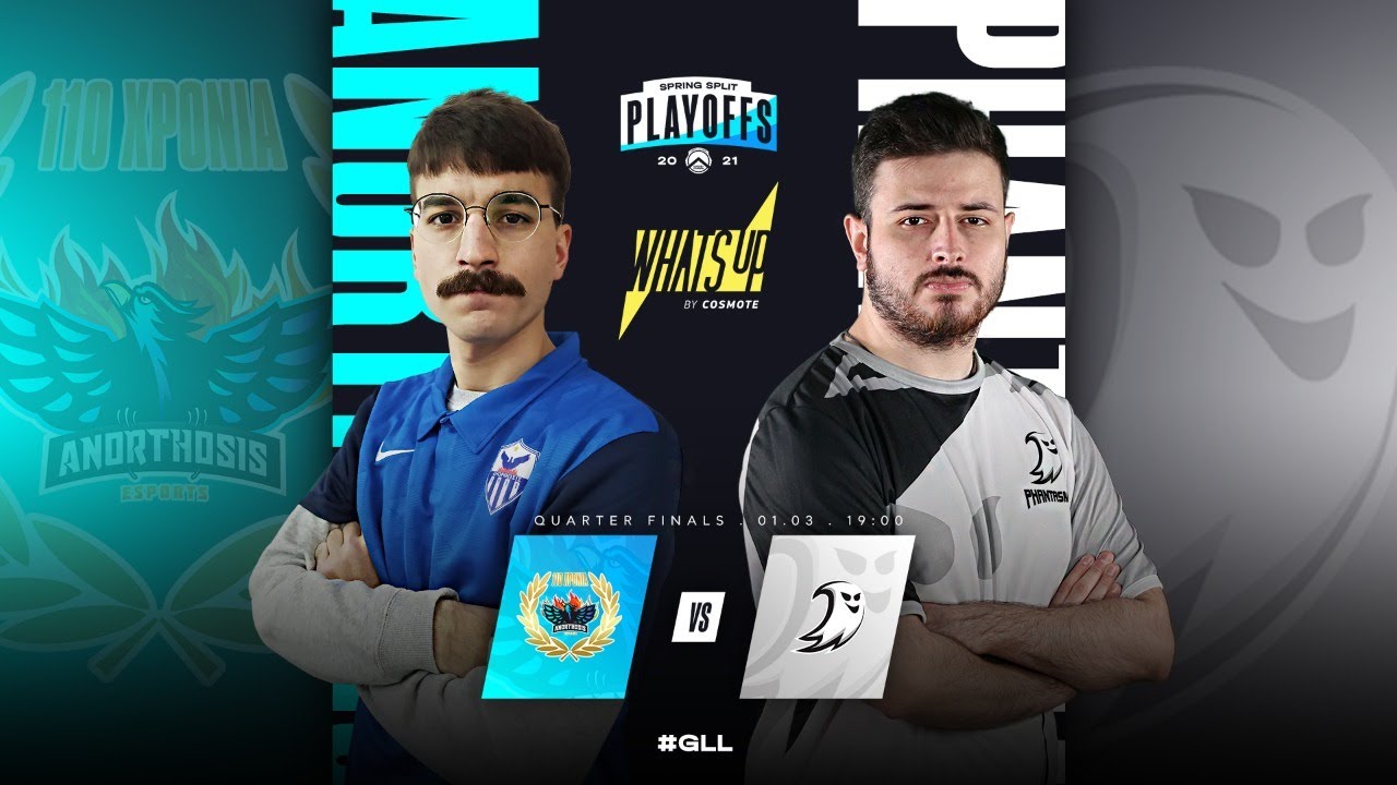 Greek Legends League Spring Split 2021 powered by What's Up | Quarterfinals | ANO vs TP
